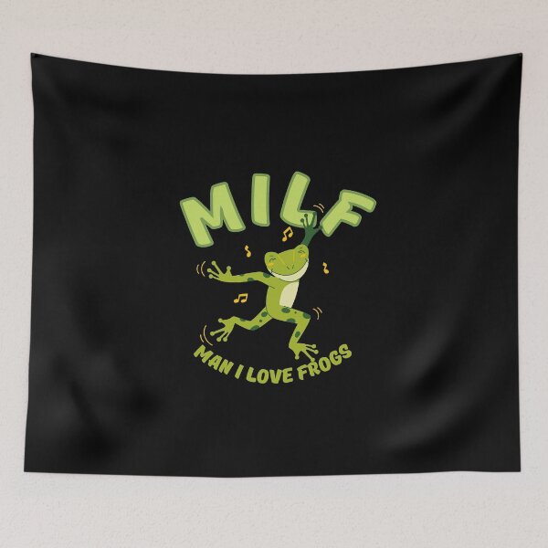 Item preview, Man I Love Frogs designed and sold by Joy Poddar.