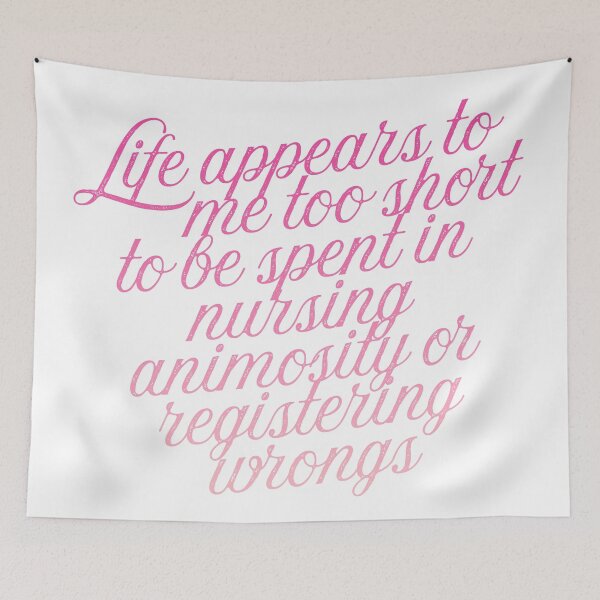 Item preview, Jane Eyre Quote: Life appears to me too short designed and sold by rissidesigns.