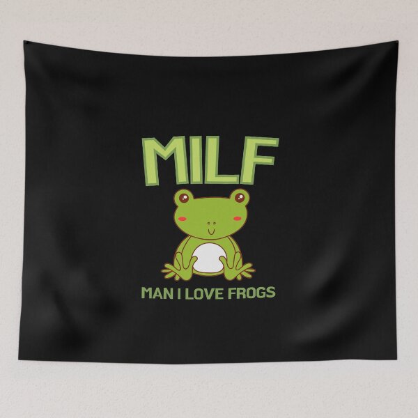 Item preview, Man I Love Frogs designed and sold by Joy Poddar.