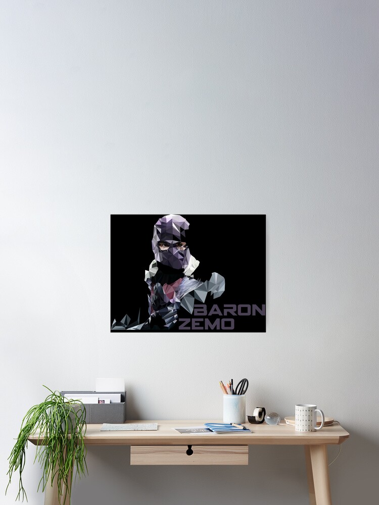 Thumbnail 2 of 3, Poster, Baron Zemo designed and sold by gerafuckinnoise.