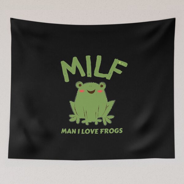 Item preview, Man I Love Frogs designed and sold by Joy Poddar.