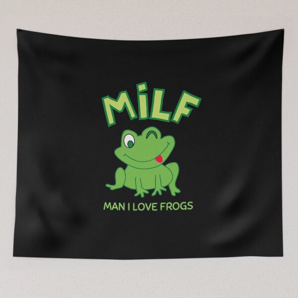 Item preview, Man I Love Frogs designed and sold by Joy Poddar.