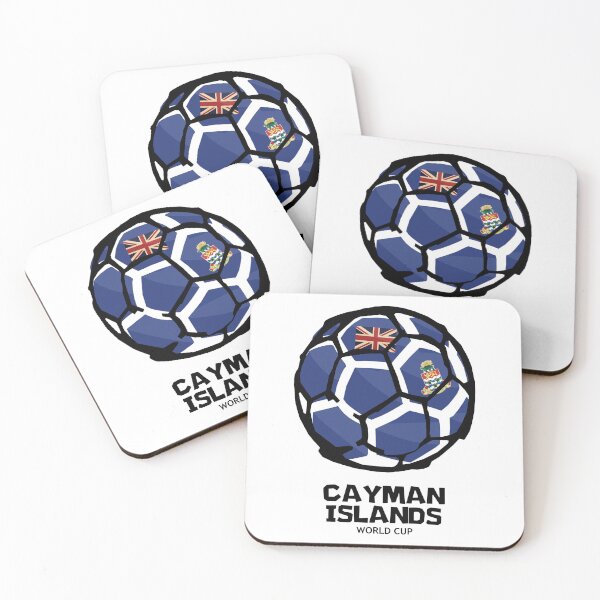 Item preview, Cayman Islands Football Country Flag designed and sold by KewaleeTee.