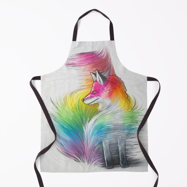 Item preview, Rainbow Fox Flow designed and sold by Stevia Illustrations.