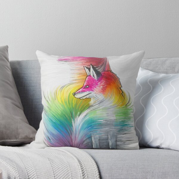 Item preview, Rainbow Fox Flow designed and sold by Stevia Illustrations.