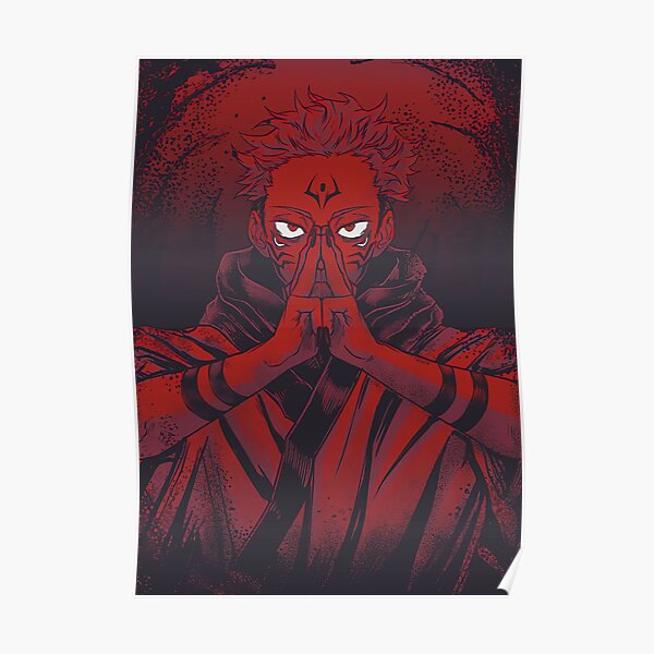 jujutsu kaisen itadori Poster