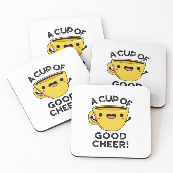 Item preview, A Cup Of Good Cheer Funny Cup Puns  designed and sold by punnybone.