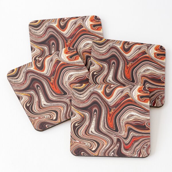 Item preview, Red Lava Marble designed and sold by Flydea.