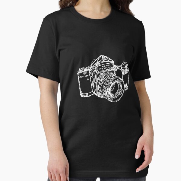 Pentax 6X7 Medium Format Camera WHITE INK Essential T-Shirt