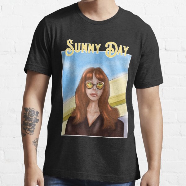 "Sunny Day Graphic black Shirt" Tshirt by KookiePalette Redbubble