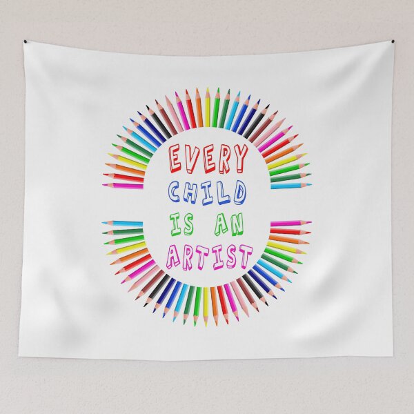 Item preview, Fuuny artist every child is an artist,gift idea for lovers artist designed and sold by Mac Store.