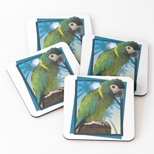 Item preview, Gold-necked macaw designed and sold by obscurite.