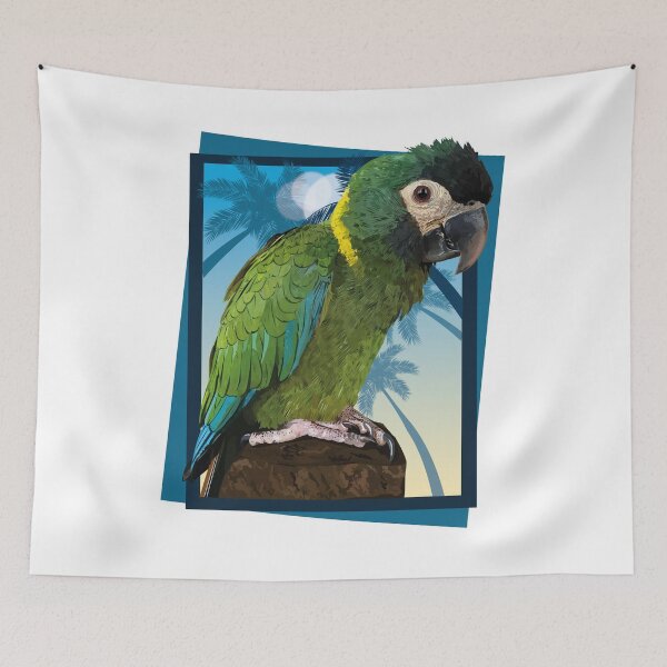 Item preview, Gold-necked macaw designed and sold by obscurite.