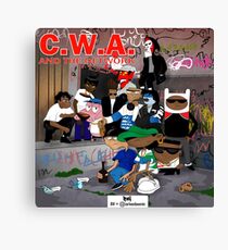 CWA & The Network Canvas Print