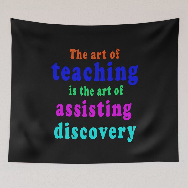 Item preview, Fuuny artist The art of teaching is the art of assisting discovery,gift idea for lovers artist designed and sold by Mac Store.