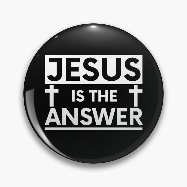 Item preview, Jesus Is The Answer Gift designed and sold by TTFMerch.