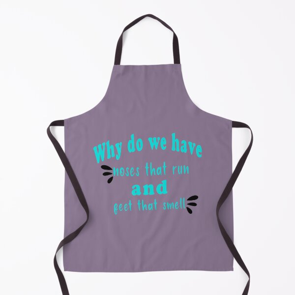 Item preview, Fuuny English Why do we have noses that run and feet that smell ,gift idea for lovers english designed and sold by Mac Store.