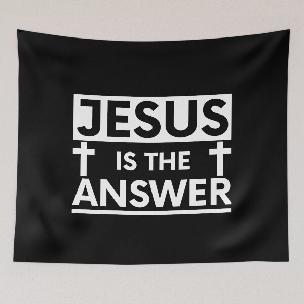 Item preview, Jesus Is The Answer Gift designed and sold by TTFMerch.