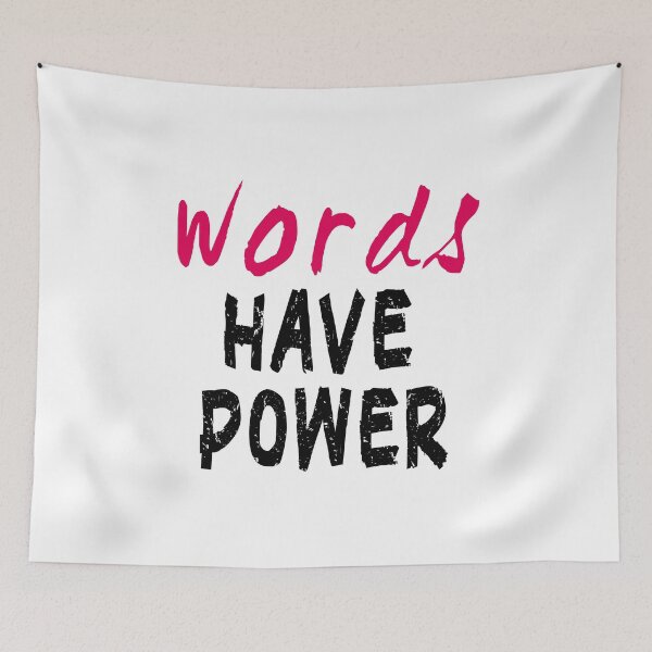 Item preview, Fuuny English words have power ,gift idea for lovers english designed and sold by Mac Store.