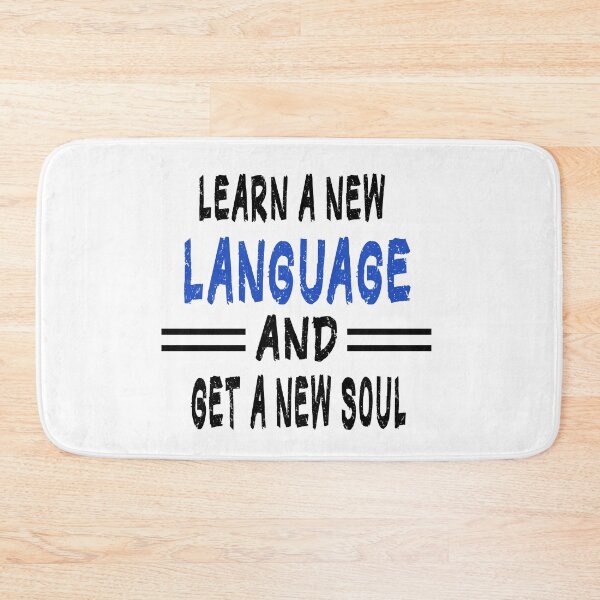 Item preview, Fuuny English Learn a new language and get a new soul ,gift idea for lovers english designed and sold by Mac Store.