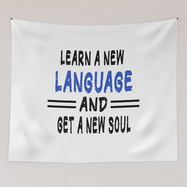 Item preview, Fuuny English Learn a new language and get a new soul ,gift idea for lovers english designed and sold by Mac Store.