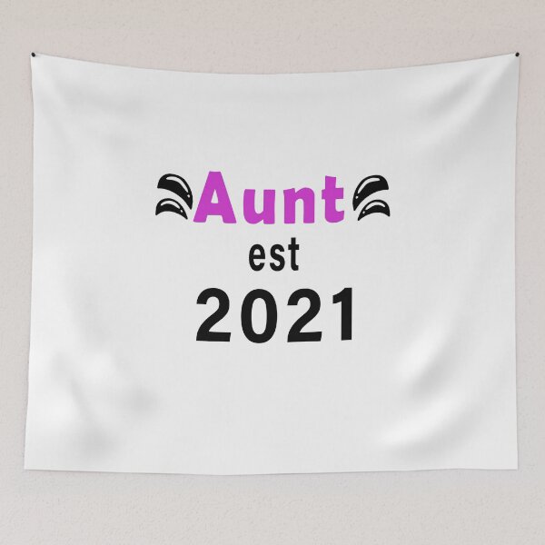 Item preview, Fuuny aunt aunt est 2021 ,gift idea for lovers aunt designed and sold by Mac Store.