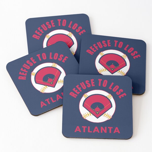Item preview, Refuse to Lose - Atlanta Baseball designed and sold by SaltyLass.