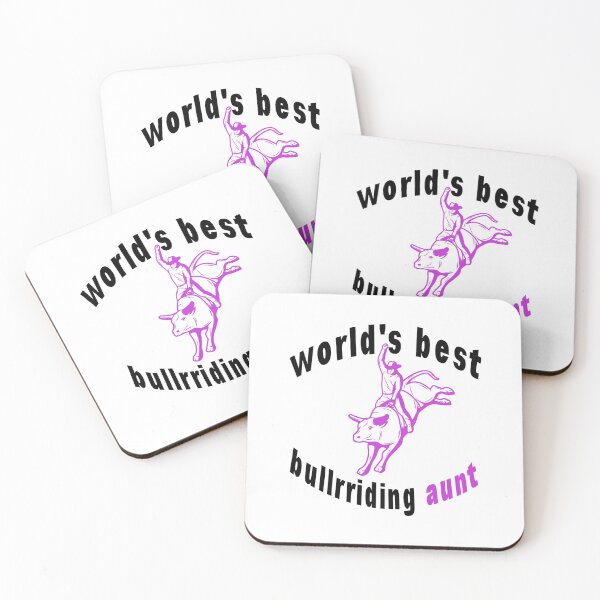 Item preview, Fuuny aunt world's best bullrriding aunt ,gift idea for lovers aunt designed and sold by Mac Store.