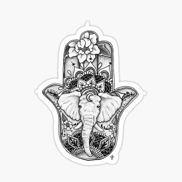 Der göttliche Elefant Sticker