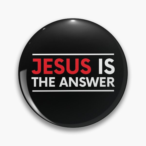 Item preview, Jesus Is The Answer Gift designed and sold by TTFMerch.