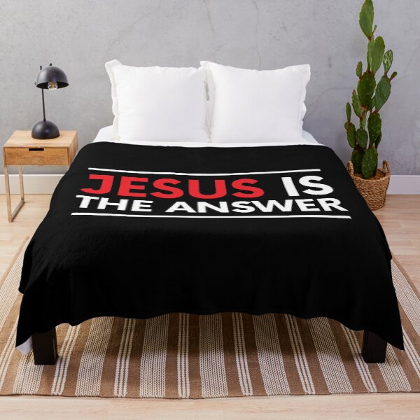 Item preview, Jesus Is The Answer Gift designed and sold by TTFMerch.