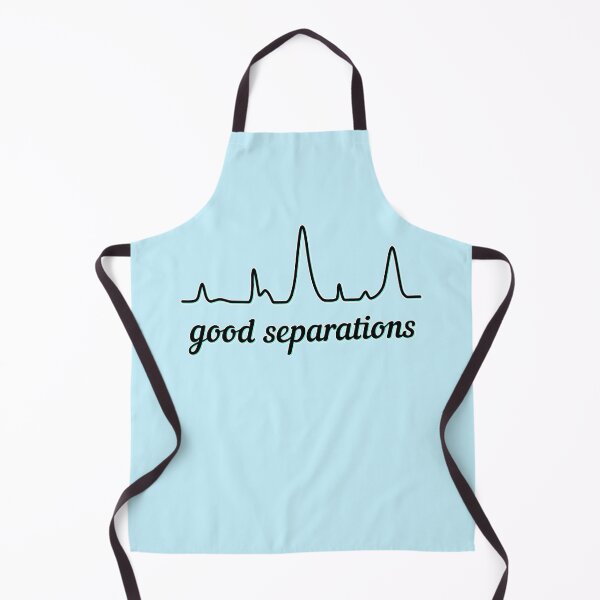 Item preview, Good Separations - Black and Teal, Light Background designed and sold by Artsy-Chemist.
