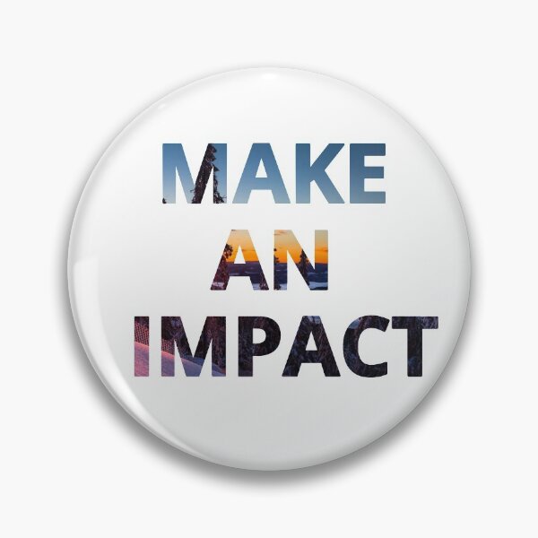 Item preview, Make An Impact - Snowy Sunset designed and sold by yurahbom.