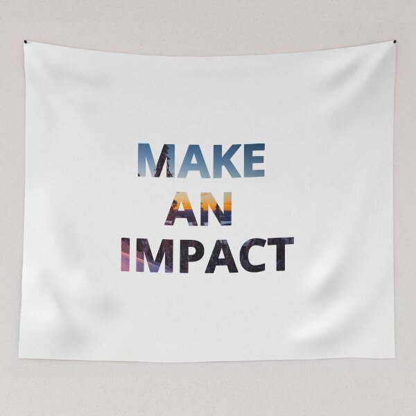 Item preview, Make An Impact - Snowy Sunset designed and sold by yurahbom.