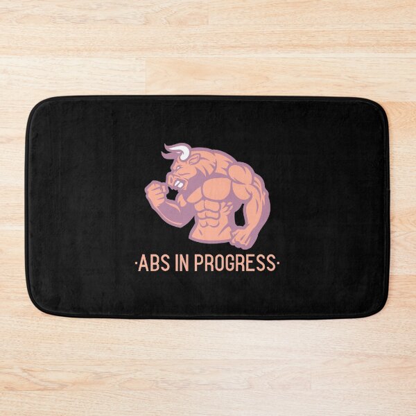 Item preview, Abs In Progress - Six Pack Abs - Fitness Apparel designed and sold by greenchimp.