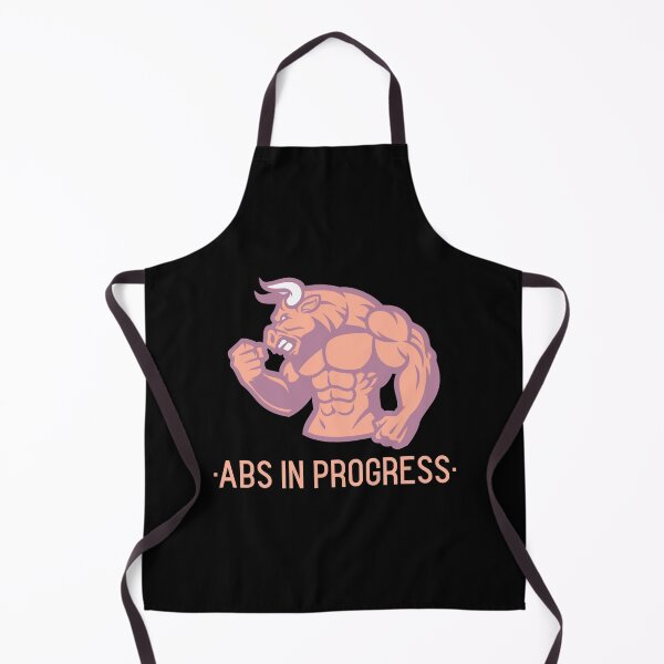 Item preview, Abs In Progress - Six Pack Abs - Fitness Apparel designed and sold by greenchimp.
