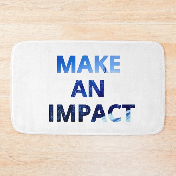 Item preview, Make An Impact - Snowy Mountainside designed and sold by yurahbom.