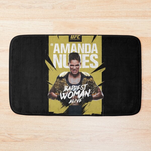 Item preview, Amanda Nunes "Baddest Woman Alive" UFC Champion Essential designed and sold by JetmirH64.