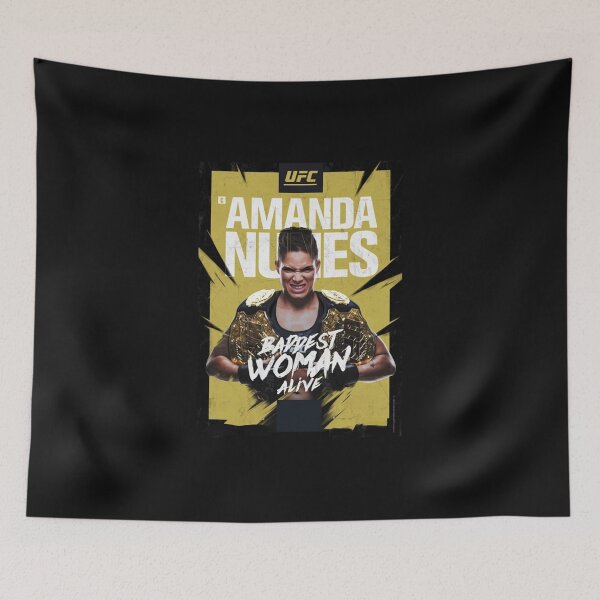 Item preview, Amanda Nunes "Baddest Woman Alive" UFC Champion Essential designed and sold by JetmirH64.