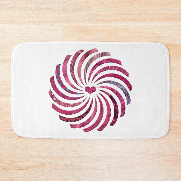 Item preview, Pinwheel Spiral Heart  designed and sold by squishyrainbow.
