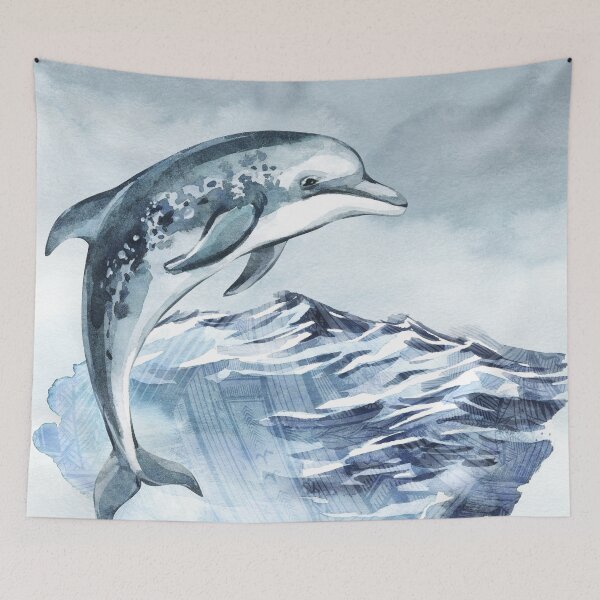 Item preview, Samoa Dolphin designed and sold by Tanya Masaniai Ibarra.