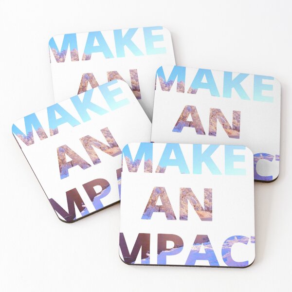 Item preview, Make An Impact - Snowy Lake designed and sold by yurahbom.