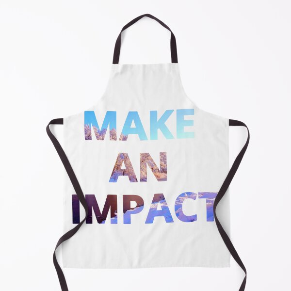 Item preview, Make An Impact - Snowy Lake designed and sold by yurahbom.