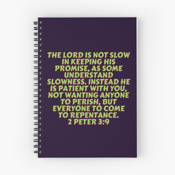 Item preview, Bible Verse 2 Peter 3:9 designed and sold by Prayingwarrior.