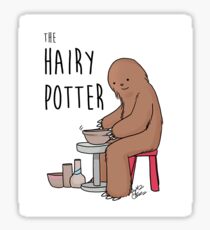 The Hairy Potter Sticker