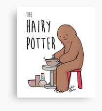The Hairy Potter Canvas Print