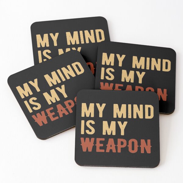 Item preview, My Mind Is My Weapon  designed and sold by Durarte43.