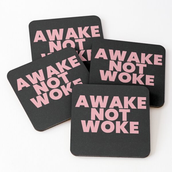 Item preview, Awake Not Woke designed and sold by greenchimp.