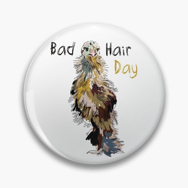Item preview, Bad Hair Day Chick designed and sold by Voimaelain.
