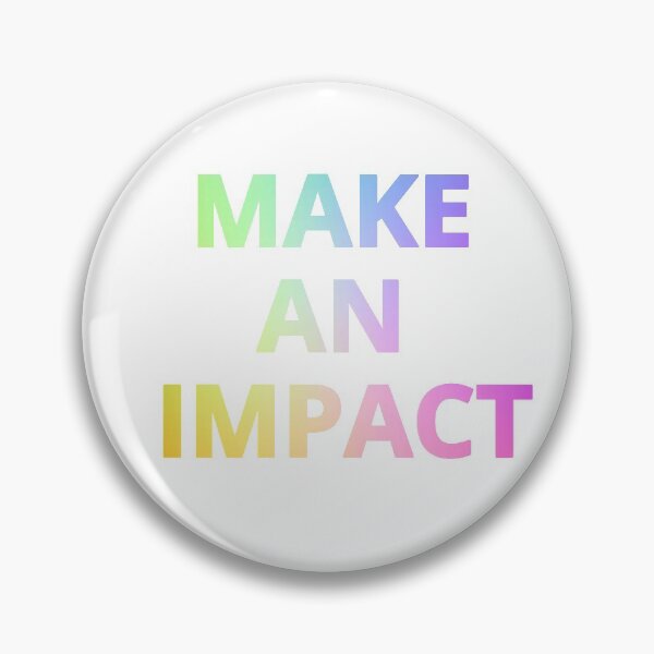 Item preview, Make An Impact - Gradiant Greenish Purple designed and sold by yurahbom.